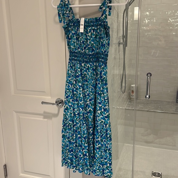 J. Crew Floral Double-Tie Dress - Picture 4 of 4